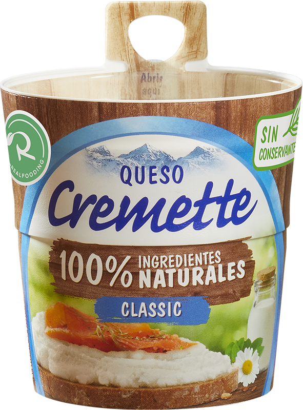 Cremette 100% Ingredientes naturales Classic